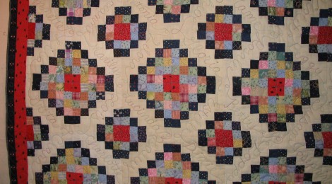 Postage stamp quilts
